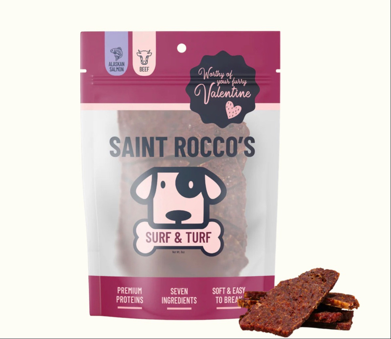 Saint Rocco's Surf & Turf - 8oz Bags - Pet Wants Naperville