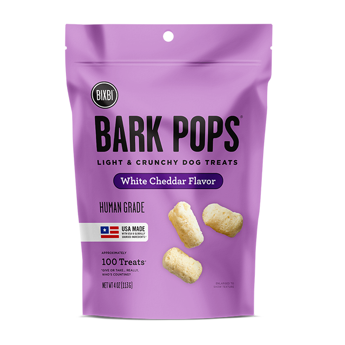 BIXBI Bark Pops - White Cheddar (4 oz) - Woof Gang Bakery & Grooming
