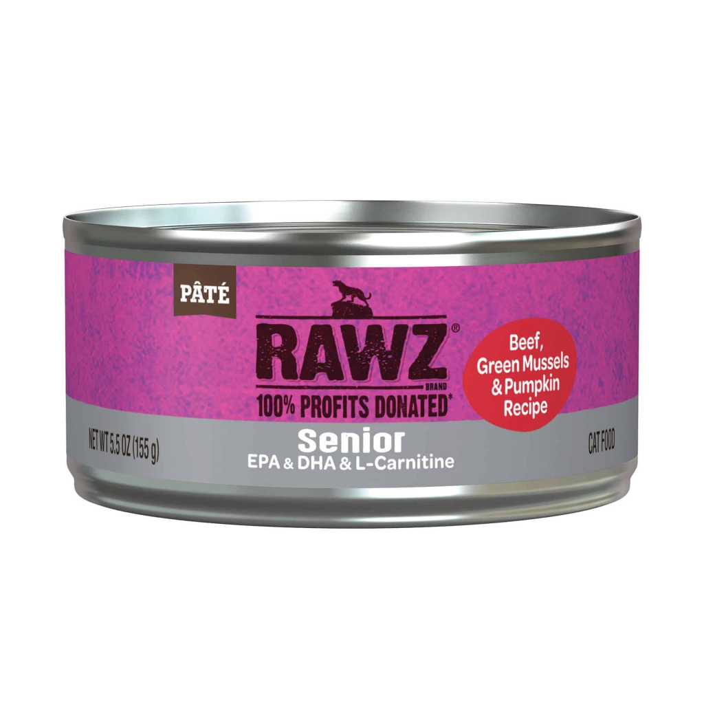 Rawz Canned Cat Food - Senior 5.5oz - Sniffany's Pet Boutique