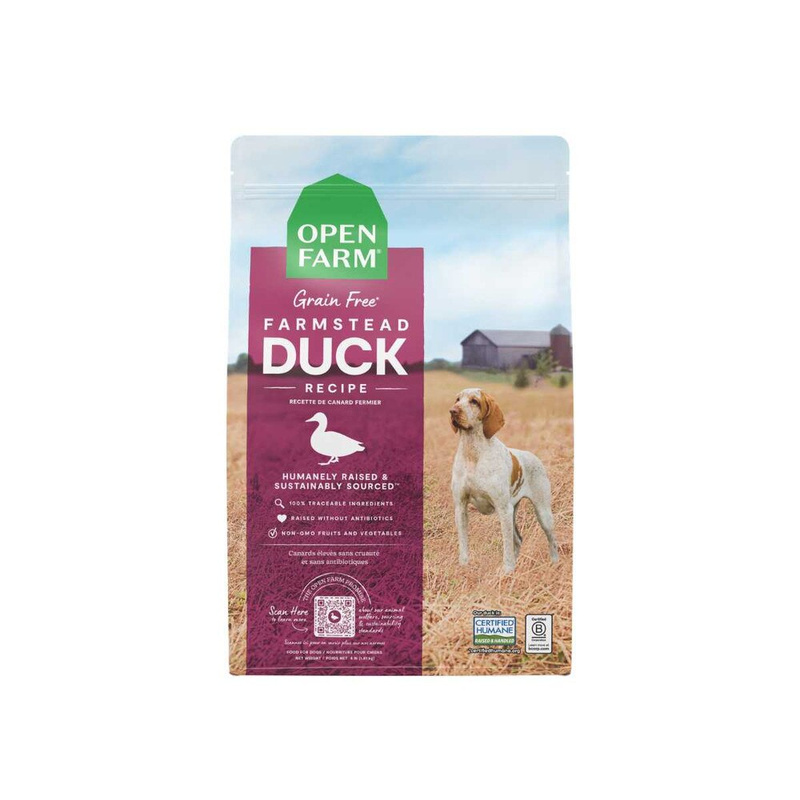 Open Farm Grain-Free Farmstead Duck 22lbs - Dog Krazy Inc