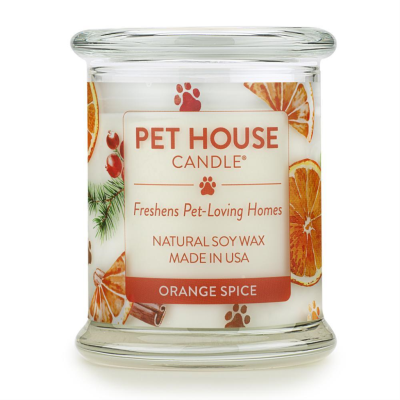 Pet House Candle Orange Spice Large