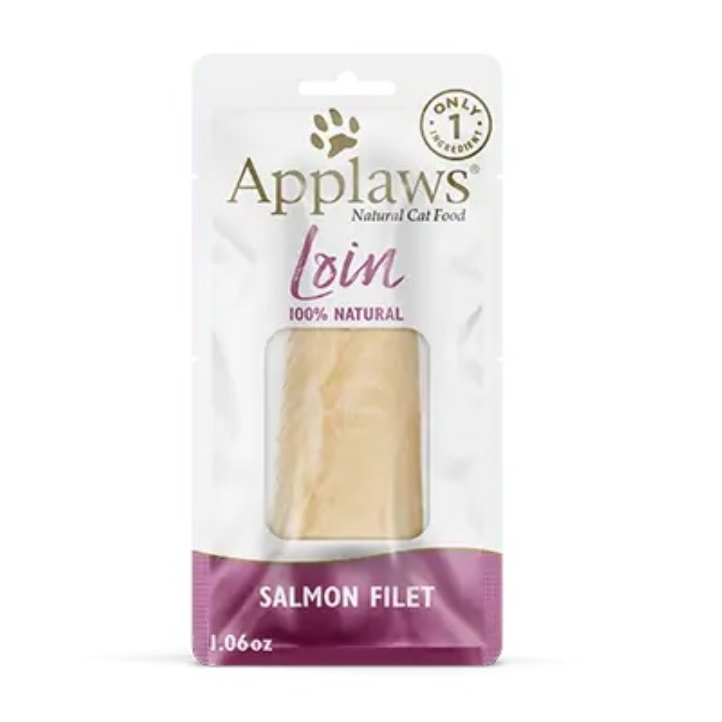 Applaws Loin Salmon Fillet Cat Treat, 1.06-oz