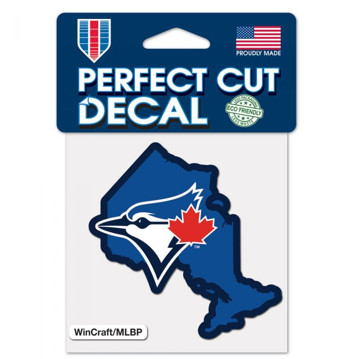 Toronto Blue Jays Province Perfect Cut Colour Decal 4" x 4"