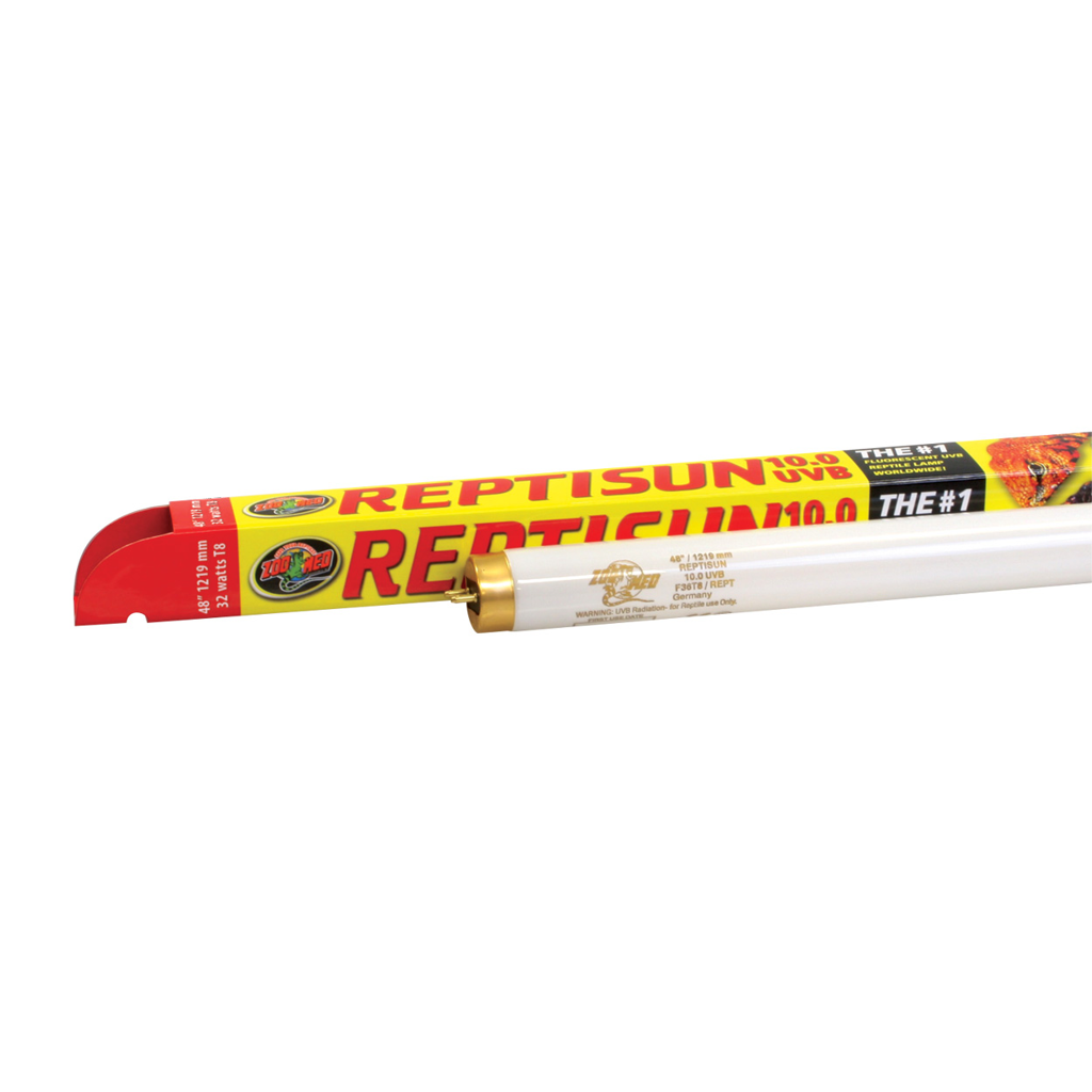 ReptiSun 10.0 T8-HO UVB Fluorescent Lamp - 32 W - 48"