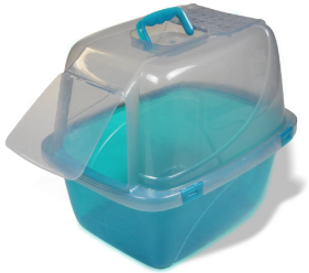Van Ness Translucent Enclosed Cat Litter Pan, Extra-Giant
