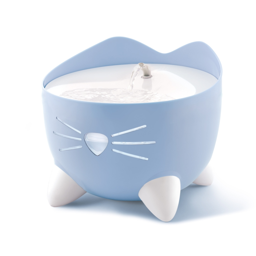 Catit PIXI Cat Drinking Fountain, Light Blue