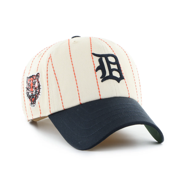 Detroit Tigers Rawlings Pinstripe '47 Clean Up