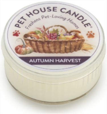 Pet House Candle Autumn Harvest Mini