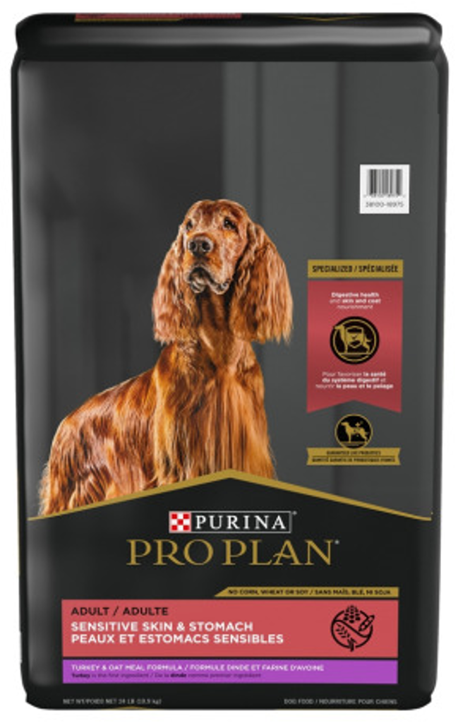 Pro Plan Dog Specialized - Sensitive Skin & Stomach Adult Dog - Turkey & Oat Meal 10.9 kg