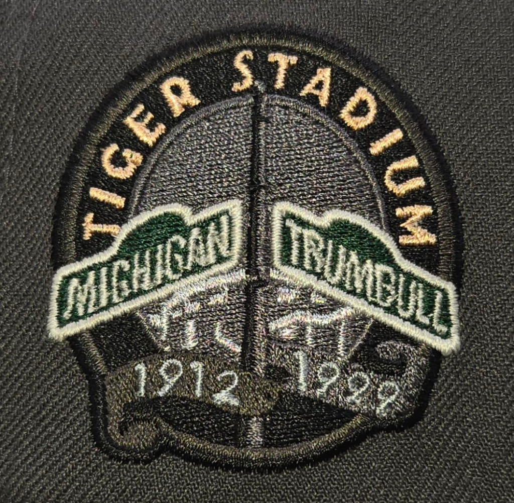 Detroit Tigers Dark Graphite Stadium Patch 59Fifty