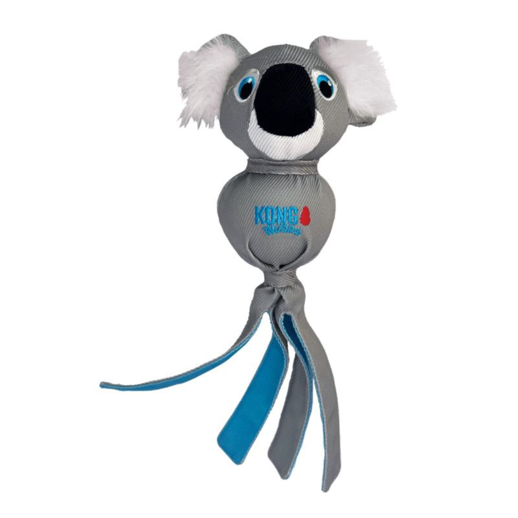 KONG Wubba Zoo Koala Dog Toy, Large