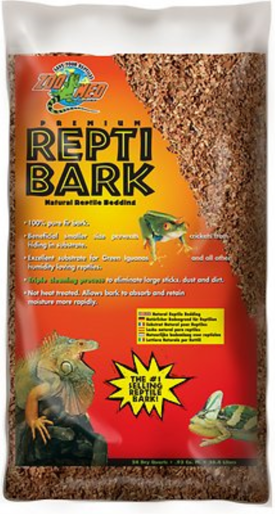 Zoo Med Premium Repti Bark Natural Fir Reptile Bedding, 24-qt