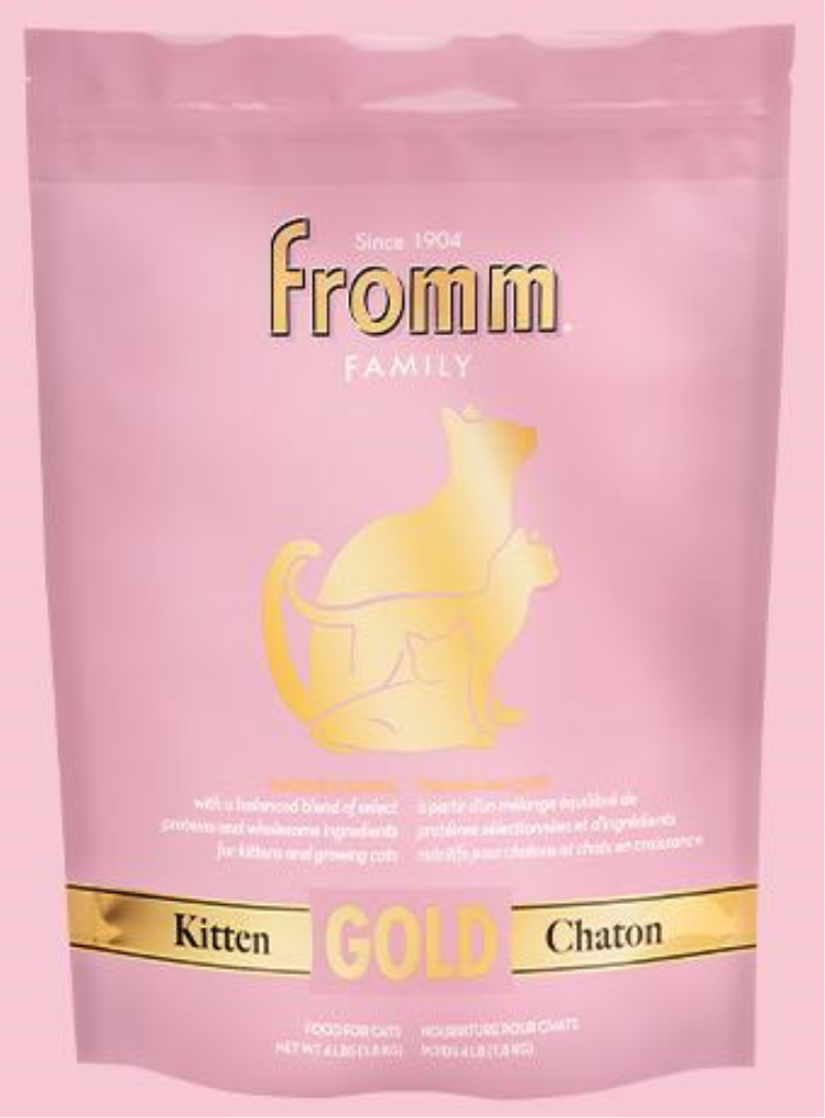 Fromm Family Gold Kitten Dry Cat Food, 4-lb