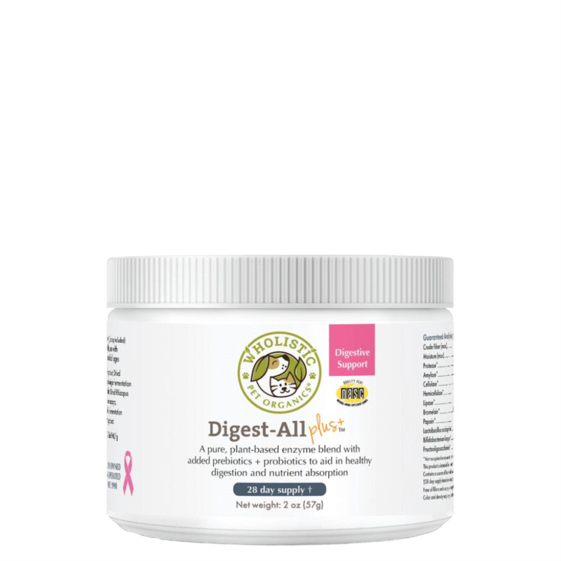 Wholistic Pet Organics Digest-All Plus Dog Supplement, 2-oz