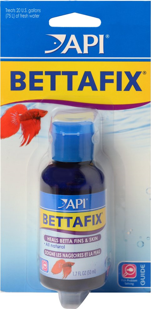 API Bettafix Antibacterial & Antifungal Betta Fish Infection Remedy, 1.7-oz bottle