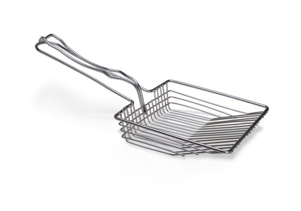 Van Ness Stainless Steel Cat Litter Scoop, 13 x 6 x 1.375-in