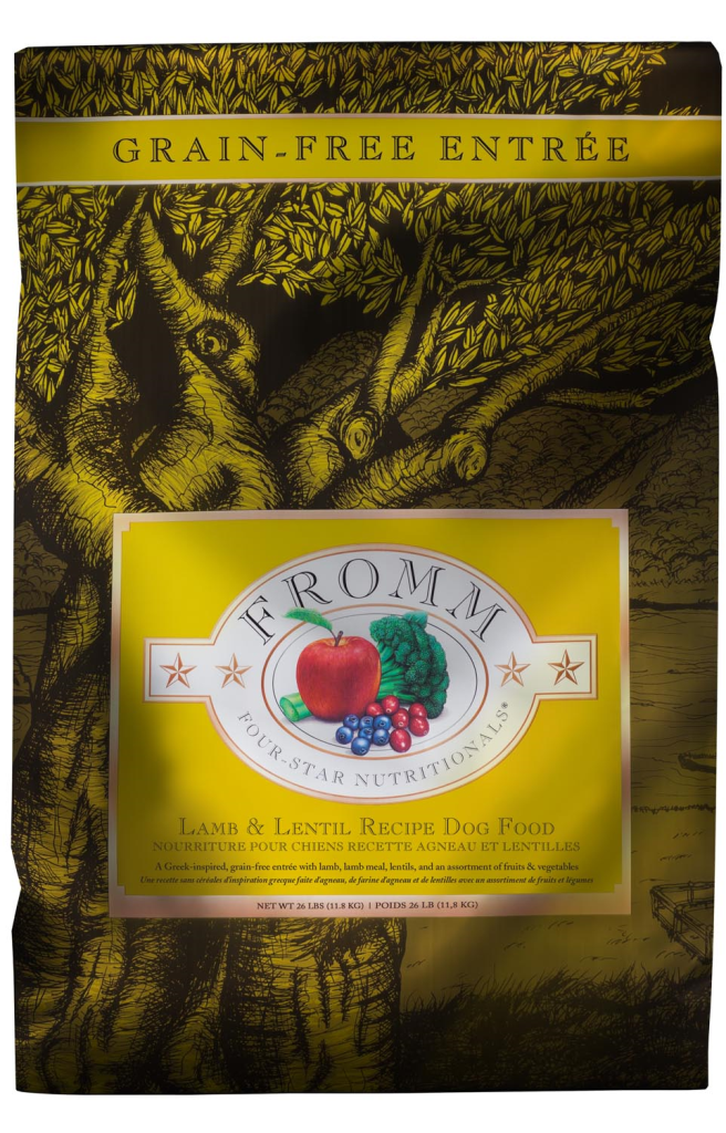 Fromm Four-Star Nutritionals Lamb & Lentil Dry Dog Food, 26-lb