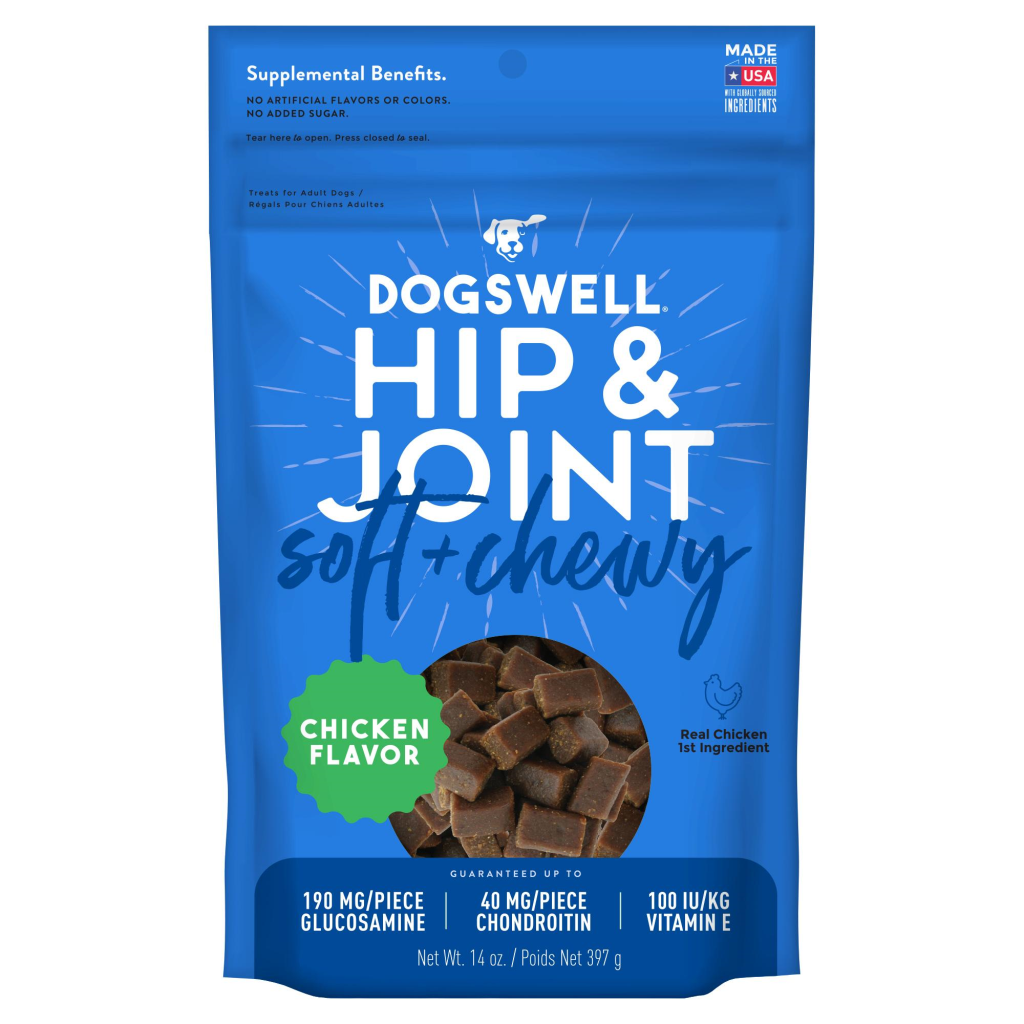 Dogswell Hip & Joint Chicken Soft & Chewy Dog Treats, 14-oz