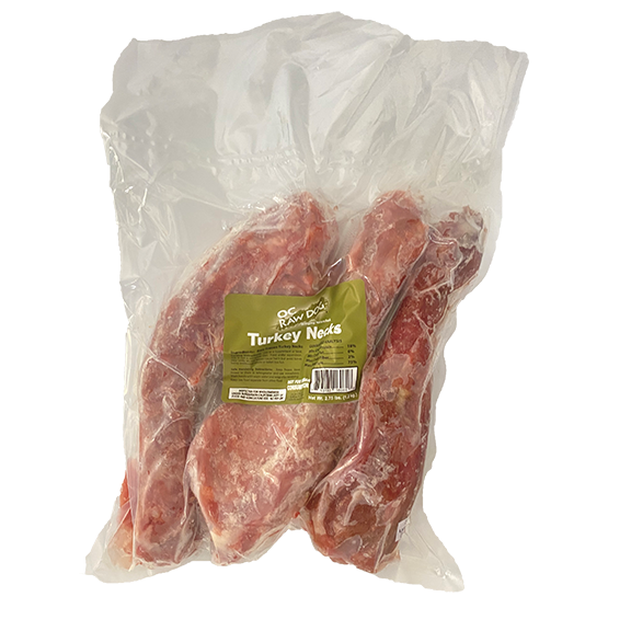 OC Raw Frozen Turkey Necks 3#