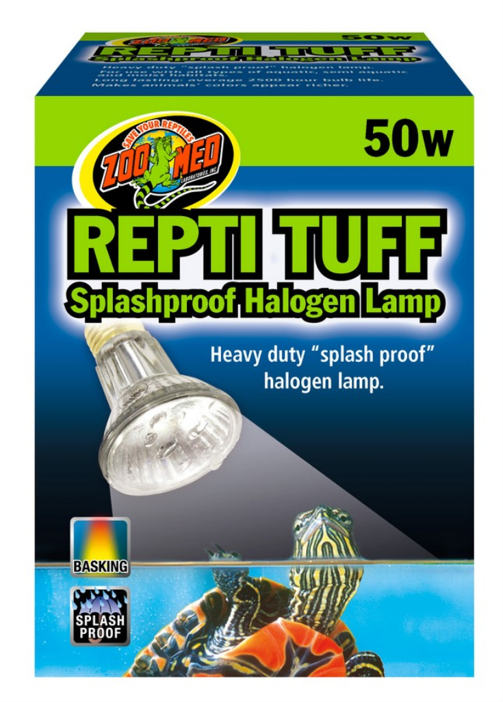 Zoo Med Repti Tuff Halogen Heat Lamp, 50-watt
