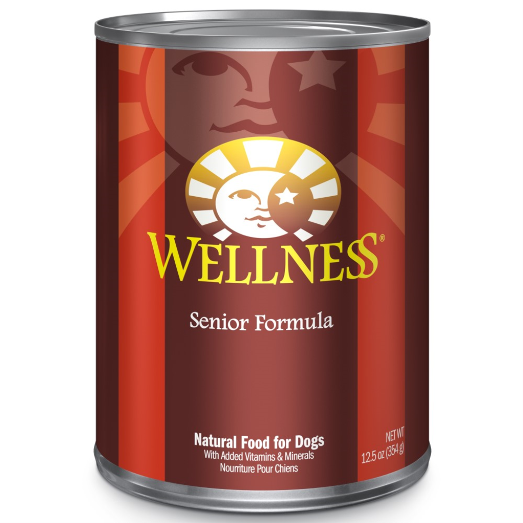 Wellness Complete Health Senior Formula Wet Dog Food Can, 12.5-oz