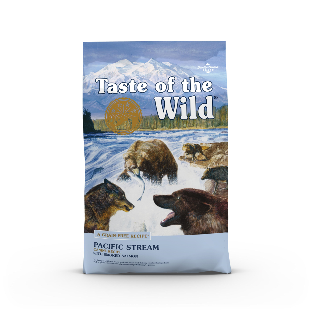 Taste of the Wild Pacific Stream Grain-Free Dry Dog Food, 28-lb