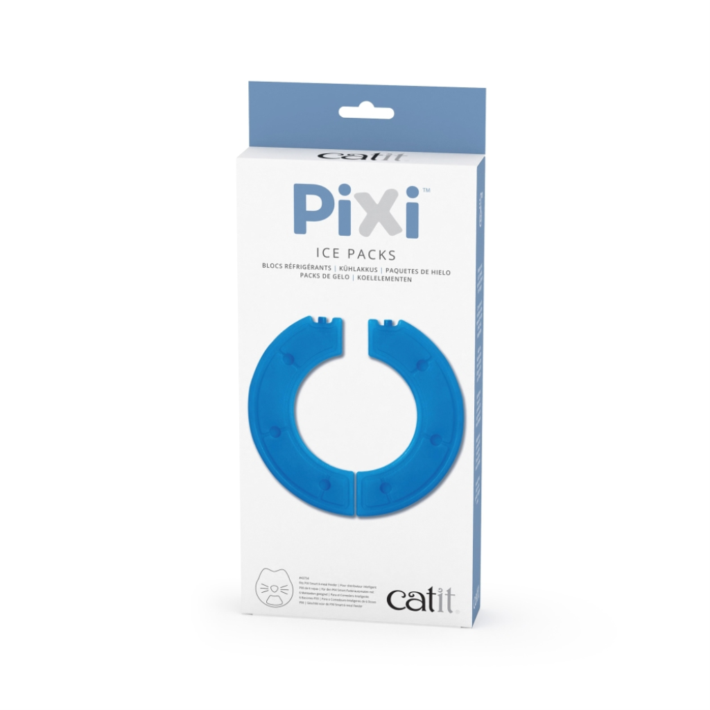Catit PIXI Smart 6-Meal Feeder Ice Packs, 2-pack