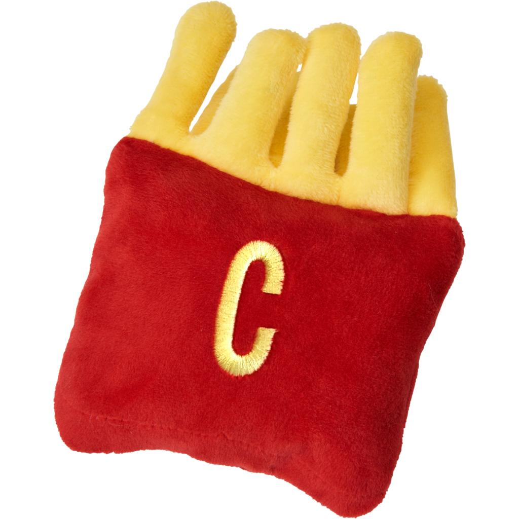 COSMO Furbabies French Fries Plush Dog Toy 5-in