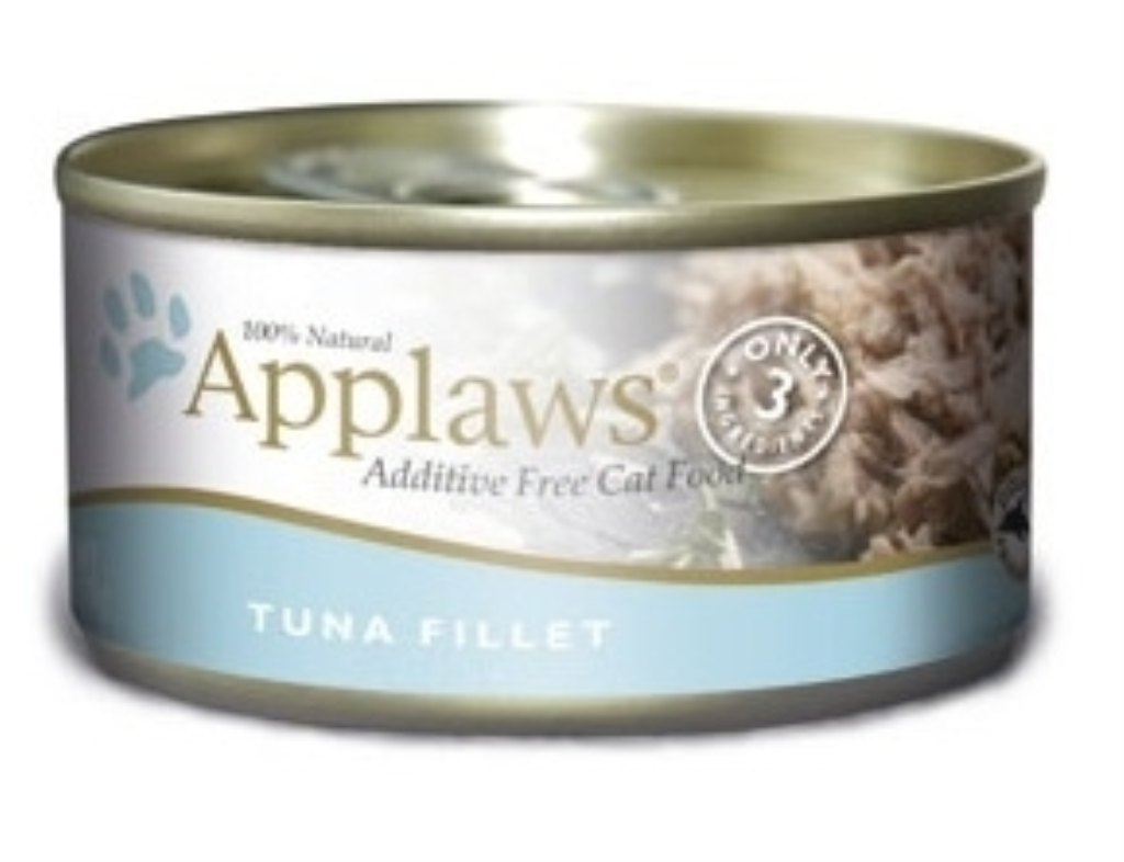 Applaws Tuna Fillet in Broth Wet Cat Food Can, 5.5-oz