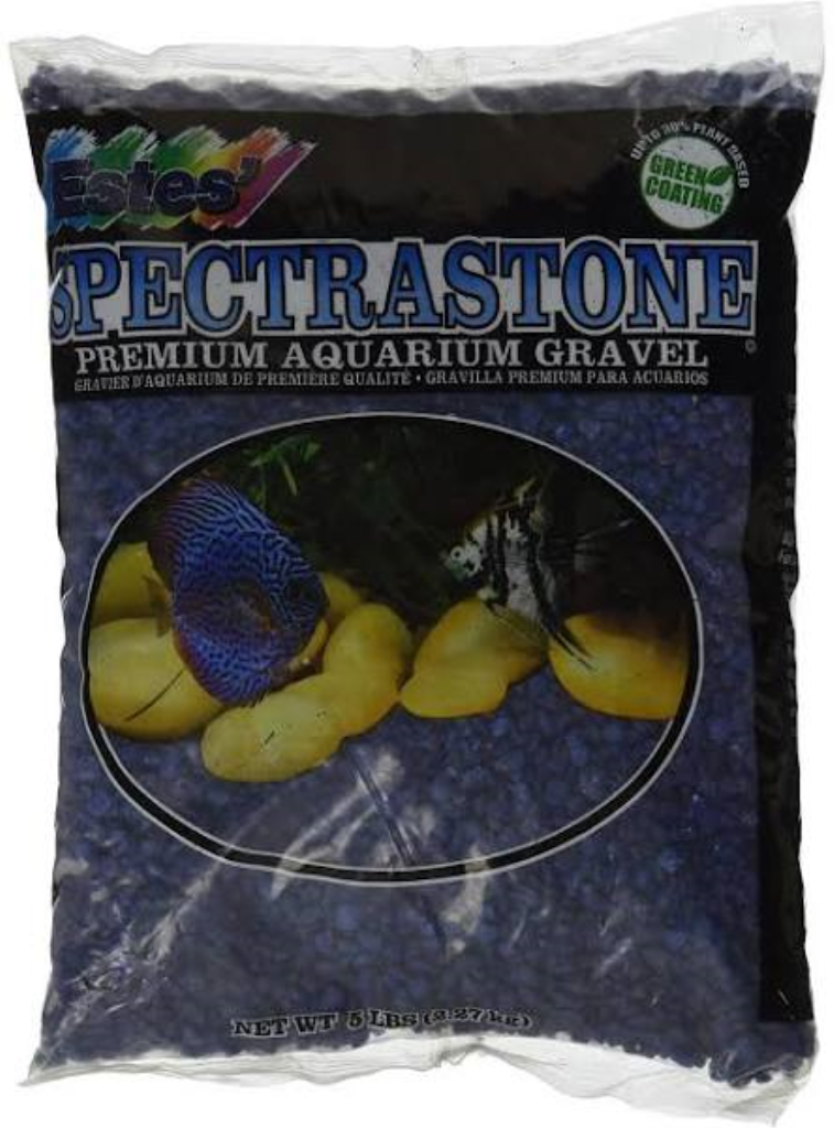 Estes Special Gravel for Freshwater Aquariums, Blue, 5-lb