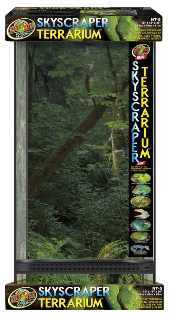 Zoo Med Skyscraper Terrarium, 18x18x36