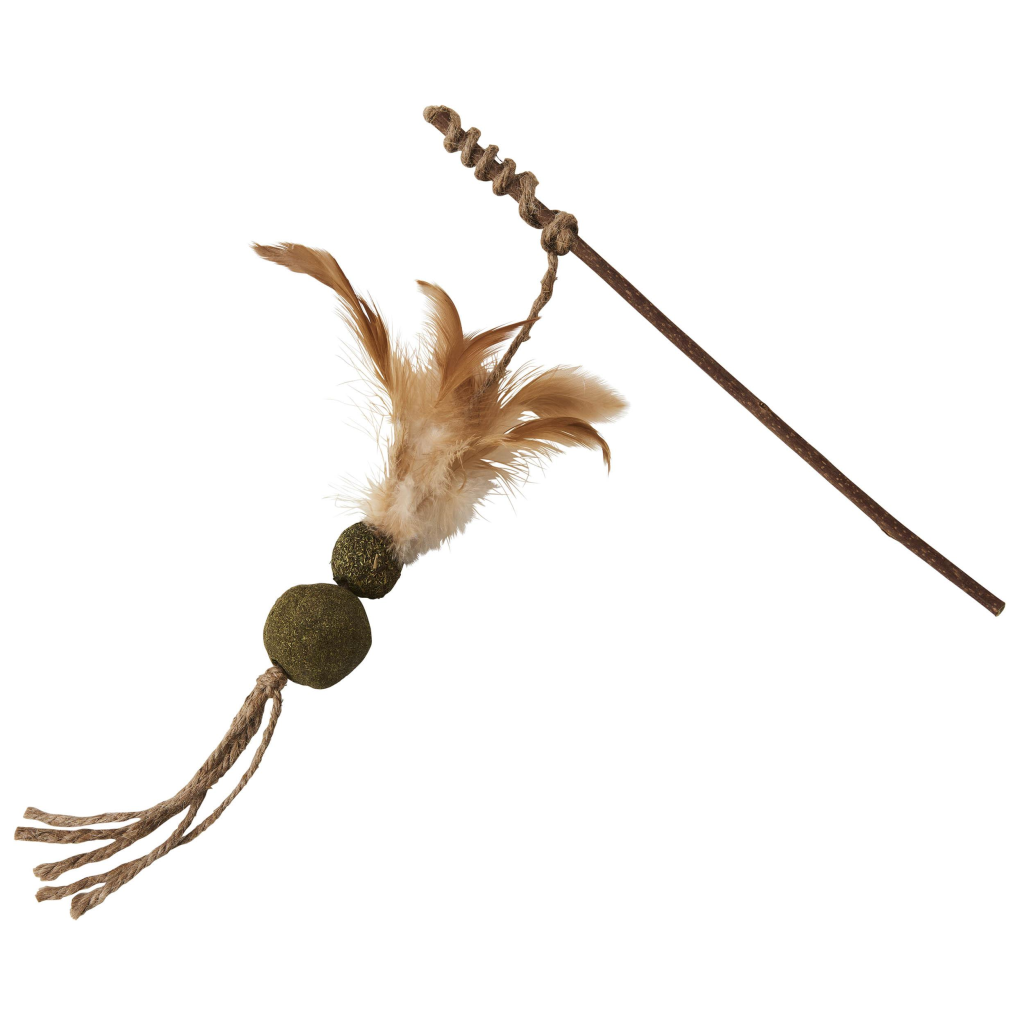 Ethical Pet Silver Vine Teaser Wand Cat Toy, Assorted