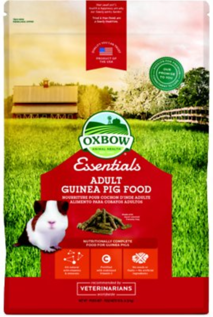 Oxbow Essentials Cavy Cuisine Adult Guinea Pig Food, 10-lb
