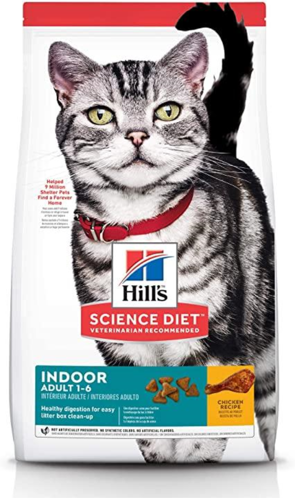 Hill's Science Diet Adult Indoor Cat Dry Cat Food, 7-lb