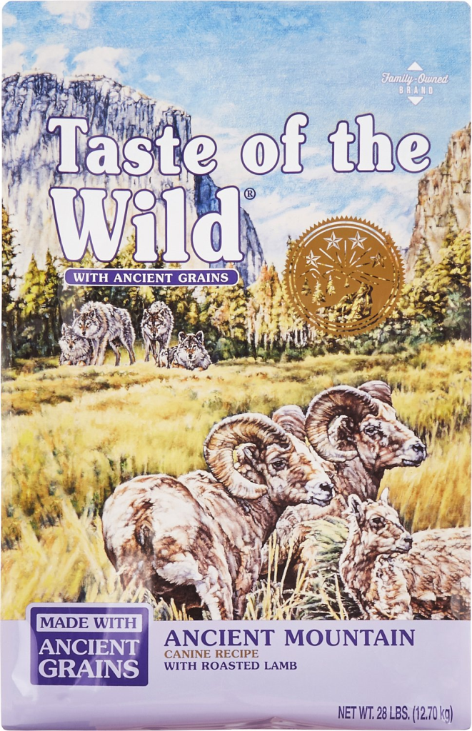 Taste of the Wild Ancient Mountain with Ancient Grains Dry Dog Food, 28-lb