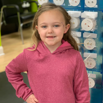 Ear Piercing (ages 2 and up)