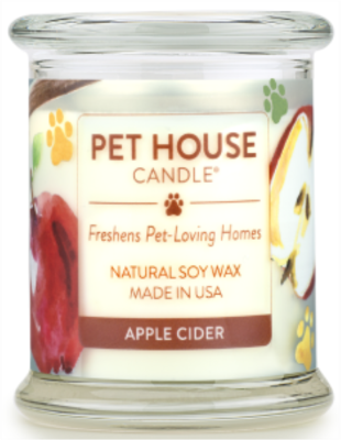 Pet House Candle Apple Cider Large