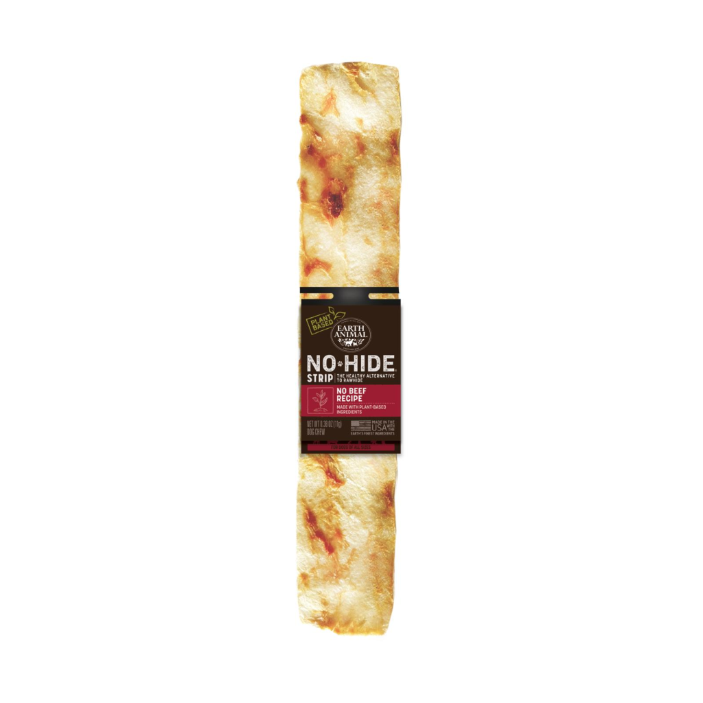 Earth Animal No-Hide No Beef Strips Dog Treats, 1-count