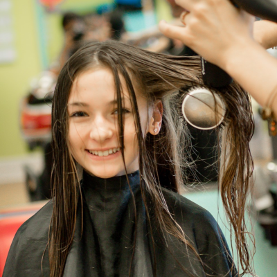 08 - Haircut, Shampoo & Blow-Out Style