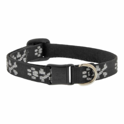 Lupine Pet Original Designs Safety Collar for Cats, Bling Bonz, 1/2-in x 8-12-in