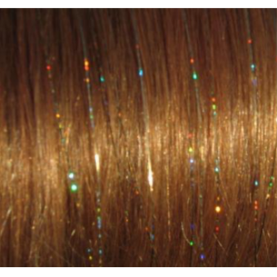 Hair Tinsel Crimped (3 strands)