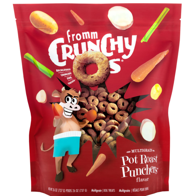 Fromm Crunchy Os Pot Roast Punchers 26 Oz