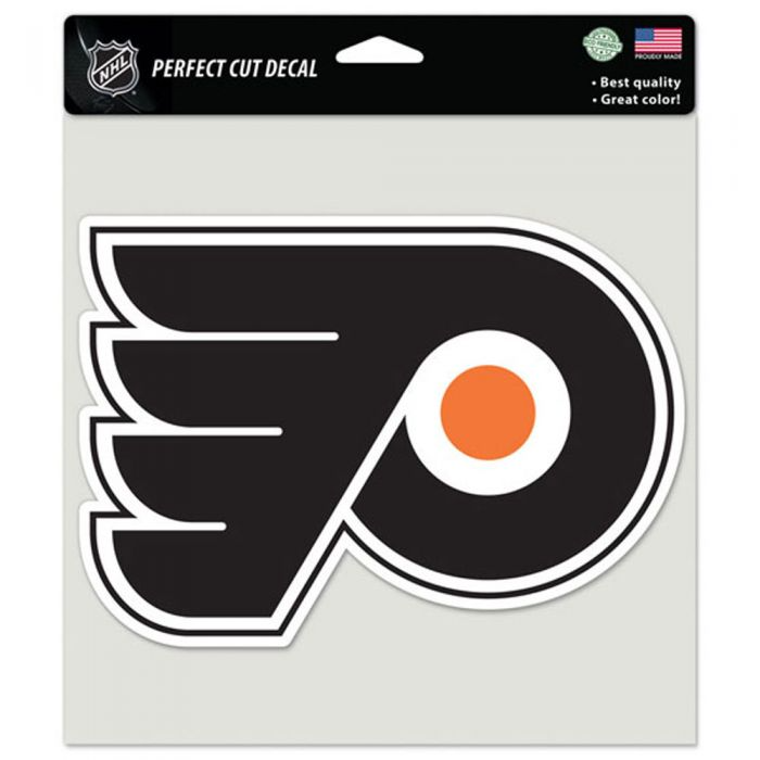 Philadelphia Flyers Perfect Cut Colour Decal 8" x 8"