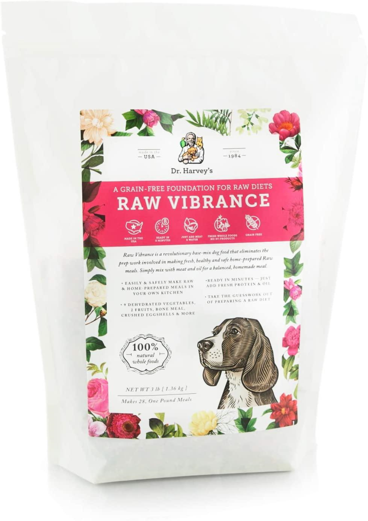 Dr. Harvey's Raw Vibrance Dehydrated Dog Food, 3-lb