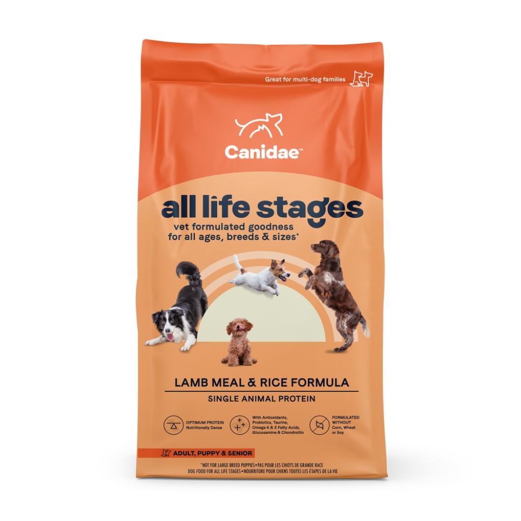 Canidae All Life Stages Lamb Meal & Rice Formula Dry Dog Food, 27-lb