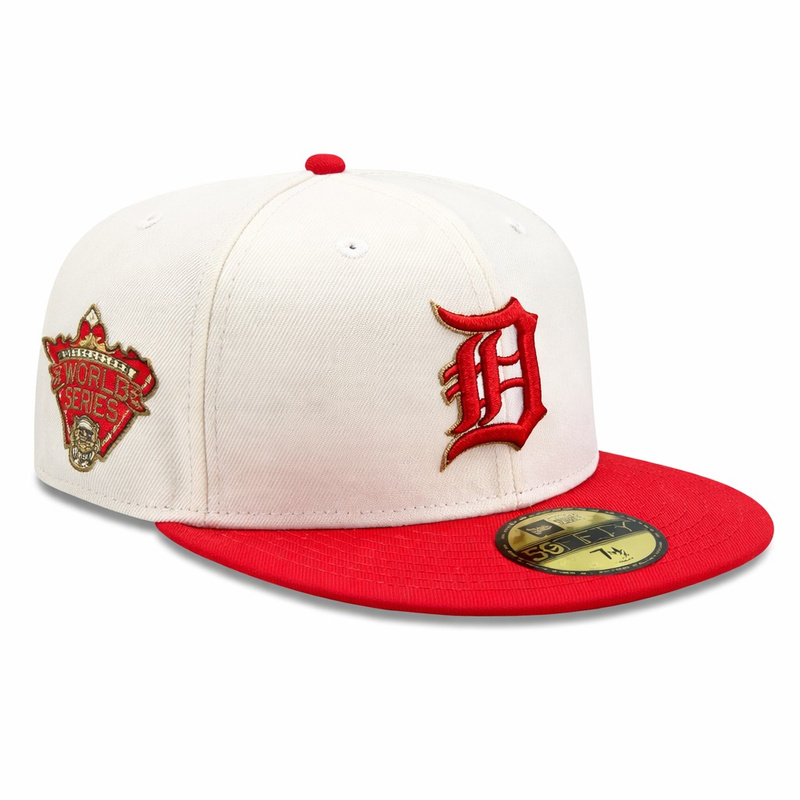 Detroit Tigers Chrome Scarlet 2005 All-Star Game 59FIFTY Fitted Hat