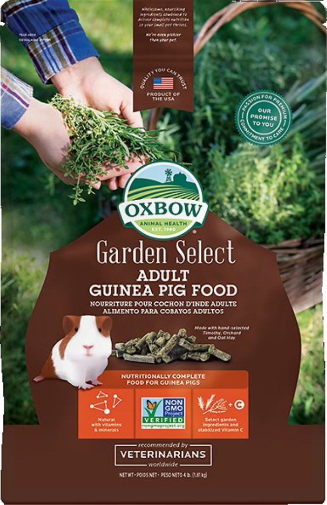 Oxbow Garden Select Adult Guinea Pig Food, 4-lb