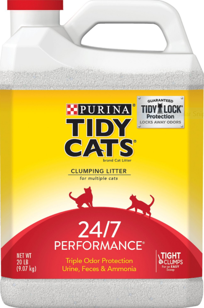 Tidy Cats Scoop 24/7 Performance Continuous Odor Control Cat Litter, 20-lb
