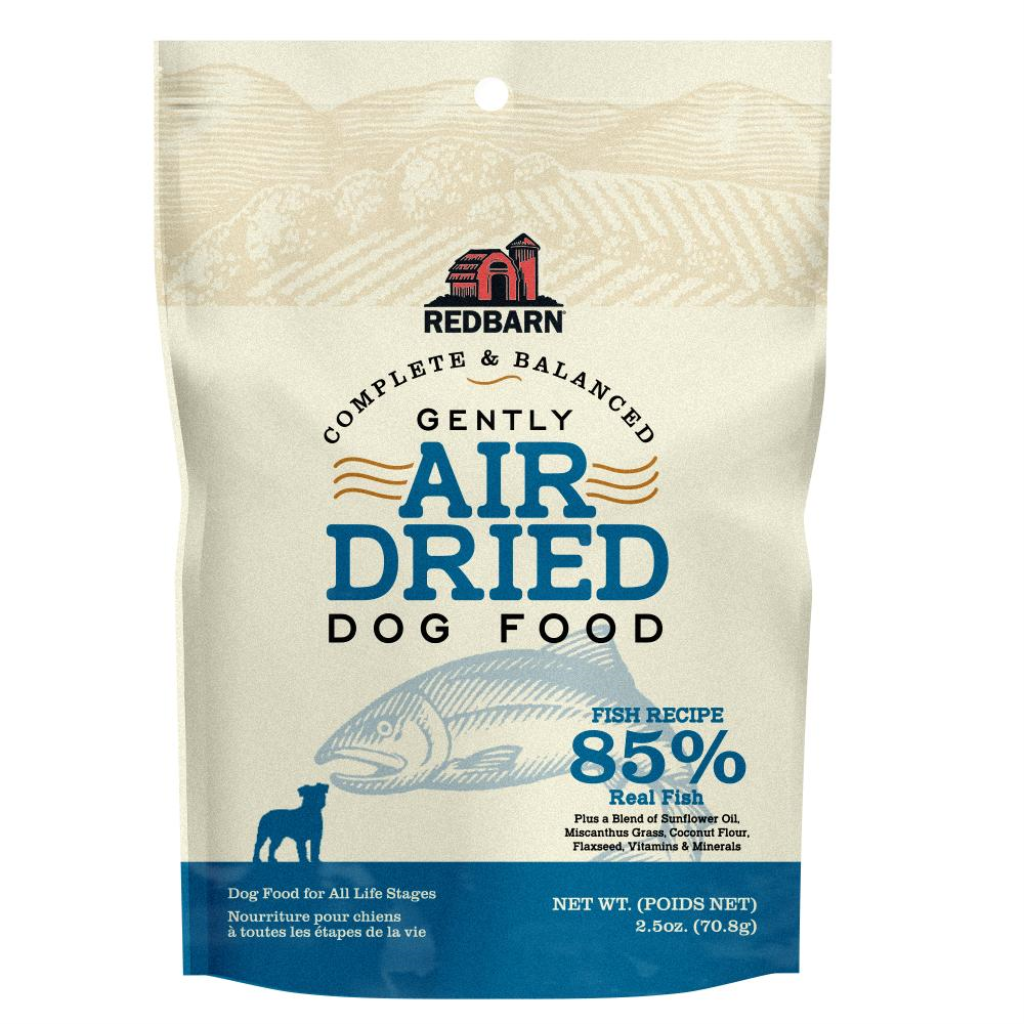 Redbarn Fish Recipe Gently Air-Dried Dog Food, 2.5-oz