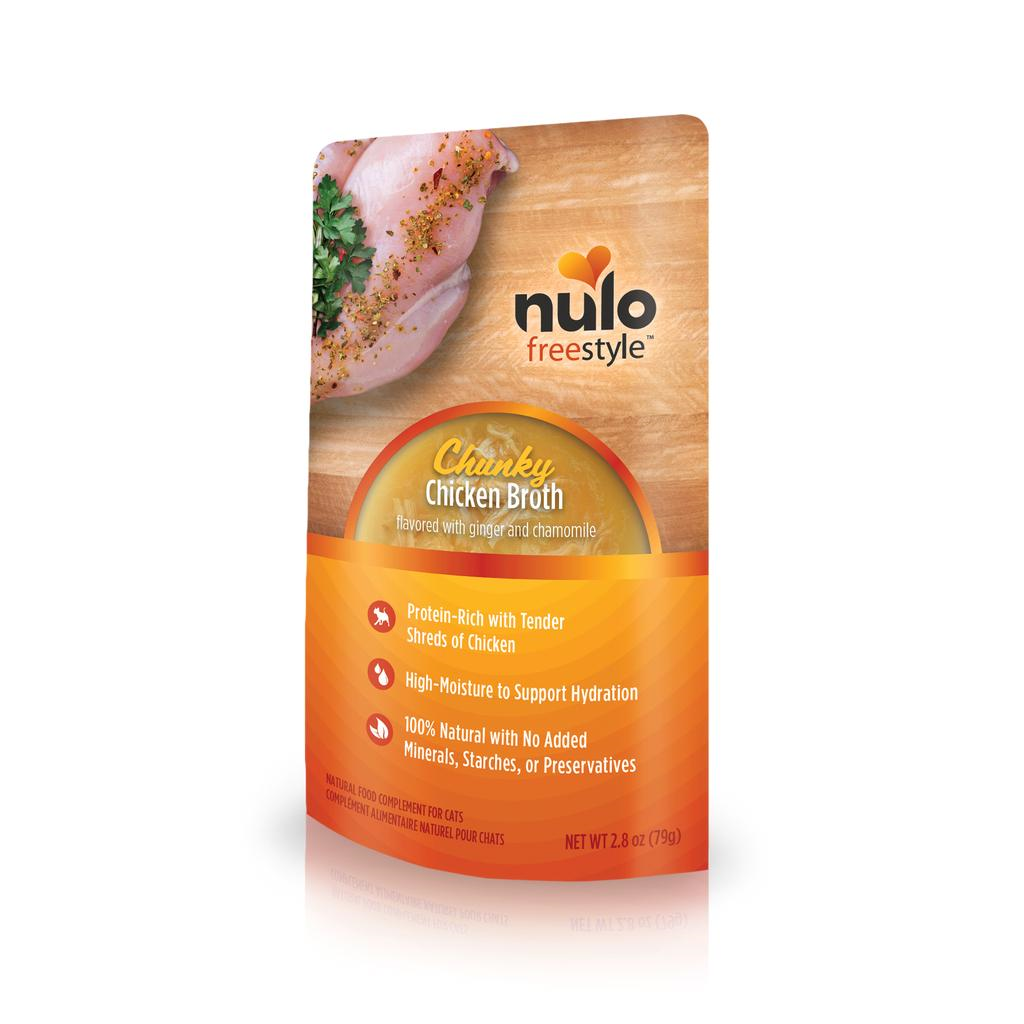 Nulo FreeStyle Chunky Chicken Cat Food Topper Pouch, 2.8-oz